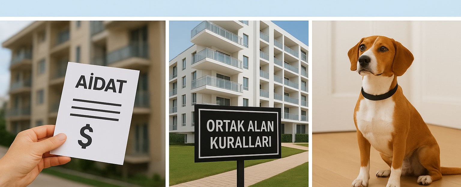 Aidat yönetimi, ortak alan kuralları ve evcil hayvan politikasıyla site yaşamında düzeni sağlayan çözümler. M&C Yönetim ile güvenli yaşam alanları.